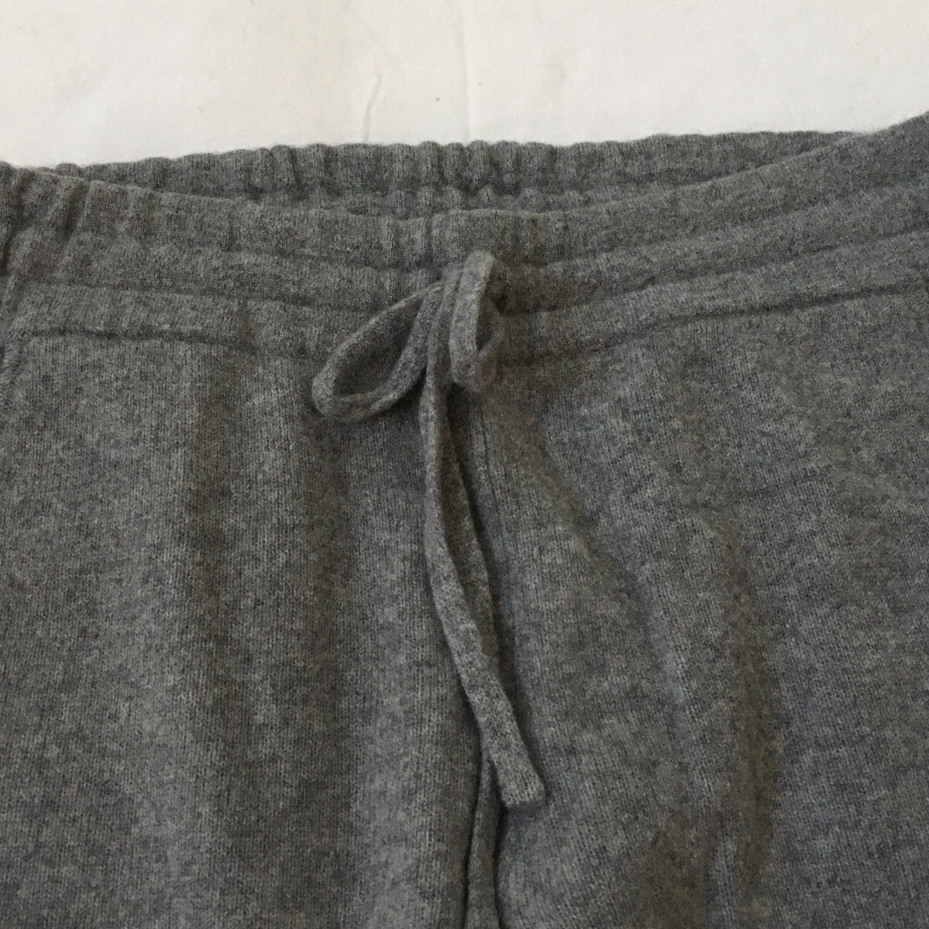 Nwt Bloomingdales 100% Cashmere Lounge Pants Medium Grey — image 4 of 8